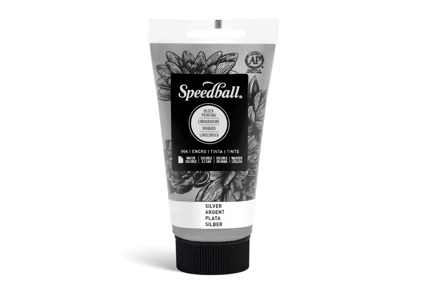 Speedball Sb003514 - 75cc (2.5 Oz.) Water-soluble Block Ink