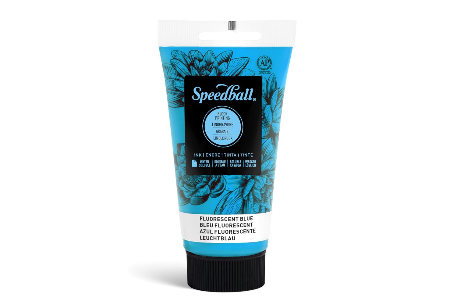 Speedball Sb003525 - 75cc (2.5oz.) Water-soluble Block Ink F