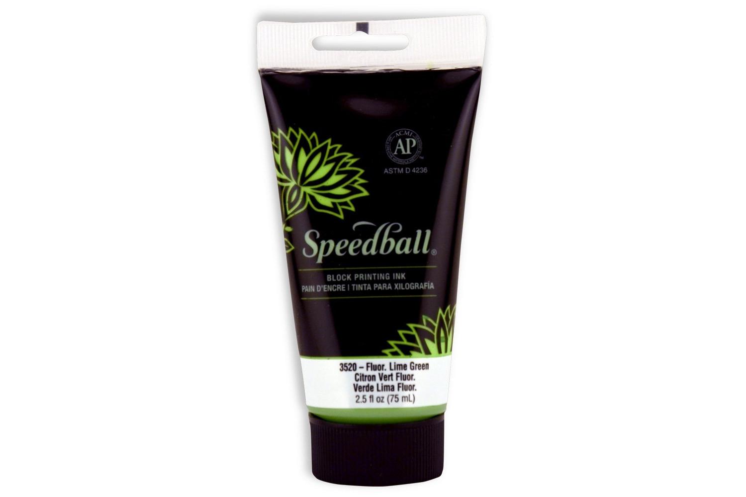 Speedball Sb003520 - 75cc (2.5oz.) Water-soluble Block Ink F