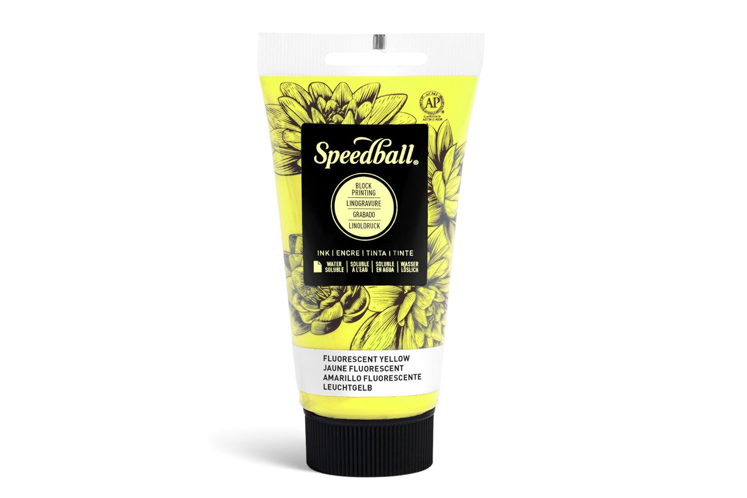 Speedball Sb003524 - 75cc (2.5oz.) Water-soluble Block Ink F