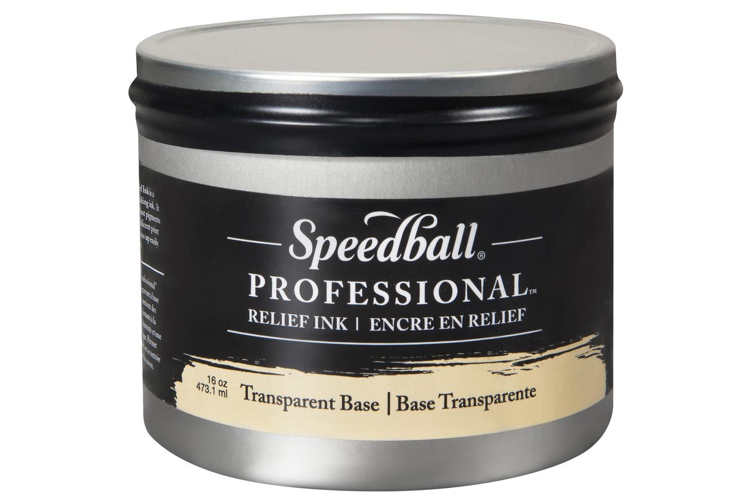 Speedball Sb003946 - 8oz Professional Relief Ink Transparent