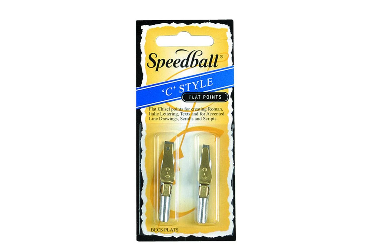 Speedball Sb031021 - C0/c1 Pen Nibs 1 Each Per Card