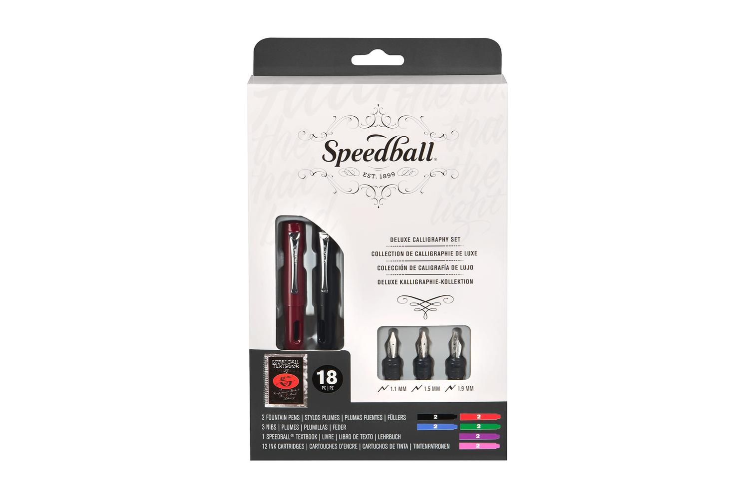 Speedball Sb002904 - Calligraphy Fountain Pen Deluxe Set