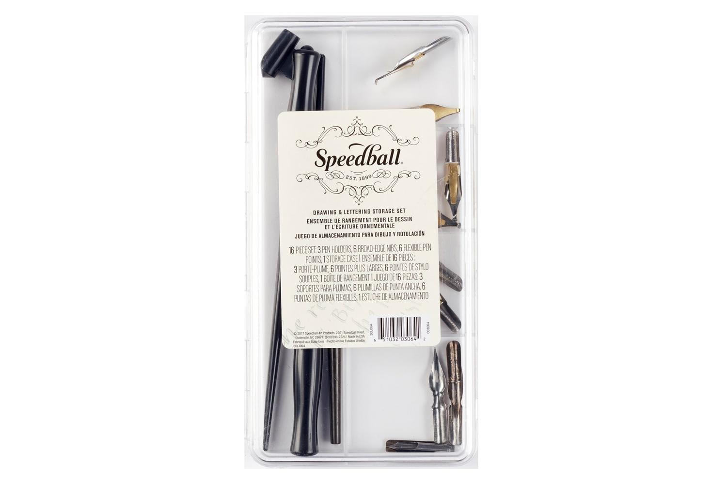 Speedball Sb003064 - Drawing And Lettering Storage Set