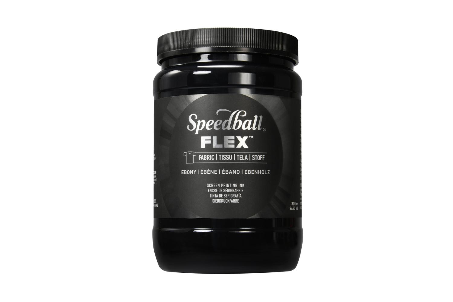 Speedball Sb045223 - Flex Screen Printing Fabric Ink Ebony 3