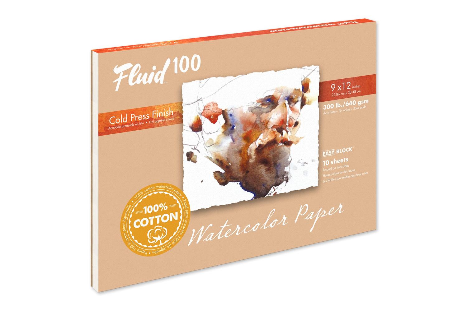 Speedball Sb821218 - Fluid 100 300lb Cp Wc Block 9 X 12