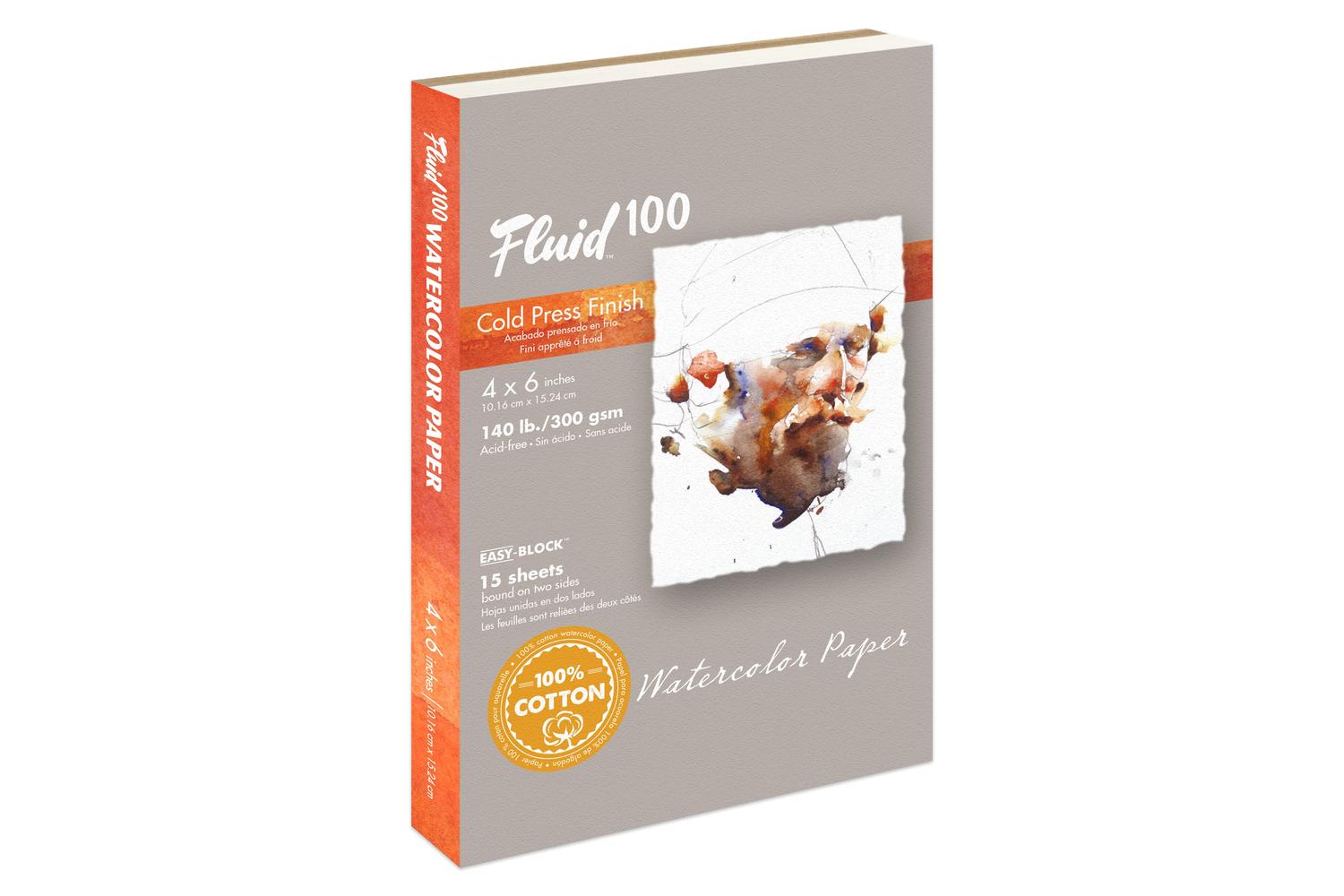 Speedball Sb811202 - Fluid 100 Cp Wc Block 4 X 6