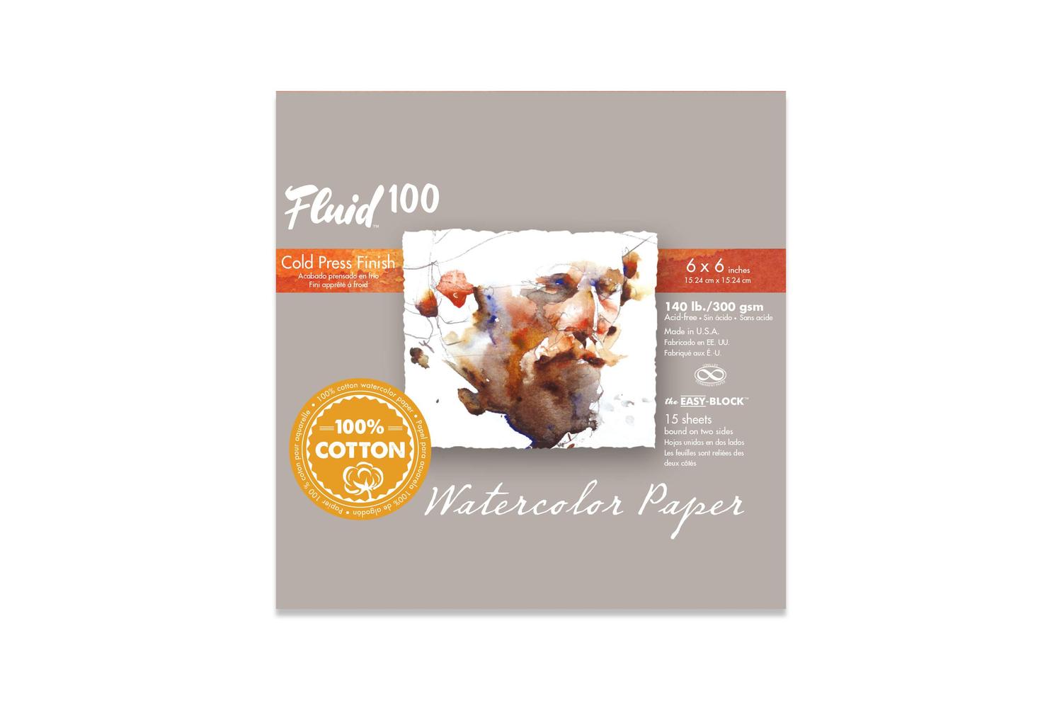 Speedball Sb811206 - Fluid 100 Cp Wc Block 6 X 6