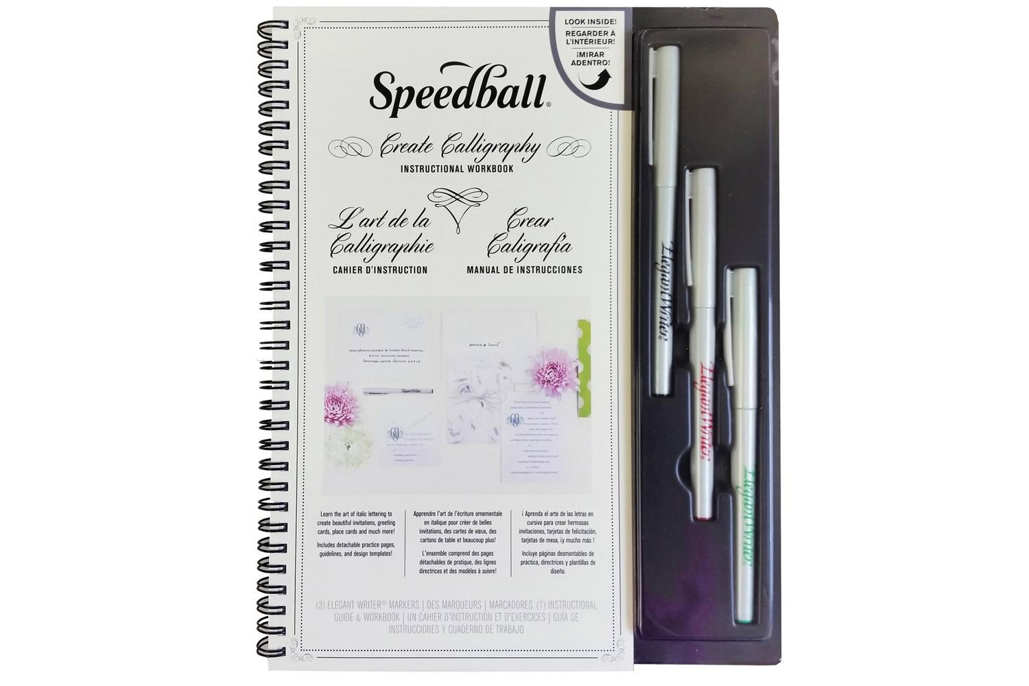 Speedball Sb028012 - Lettershop Calligraphy Kit