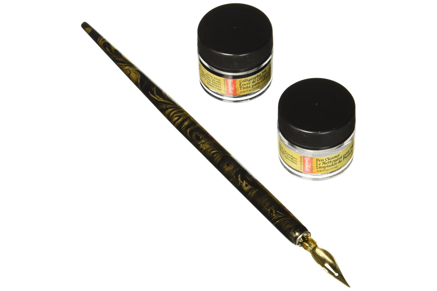Speedball Sb094157 - Signature Series Black Ink & Pen Cleane