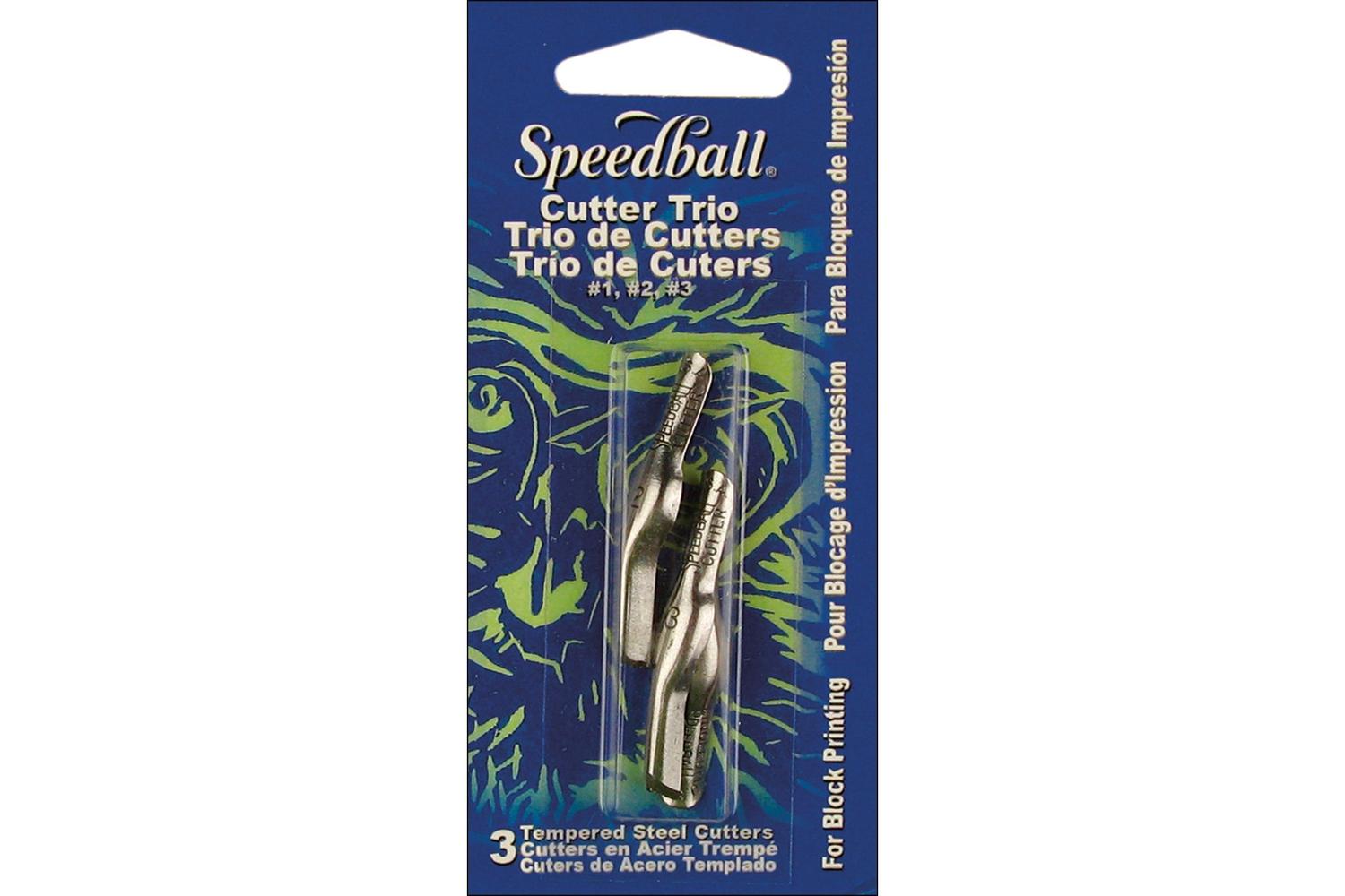 Speedball Sb041208 - Trio Cutter Set (1 Each No. 1, No. 2, N