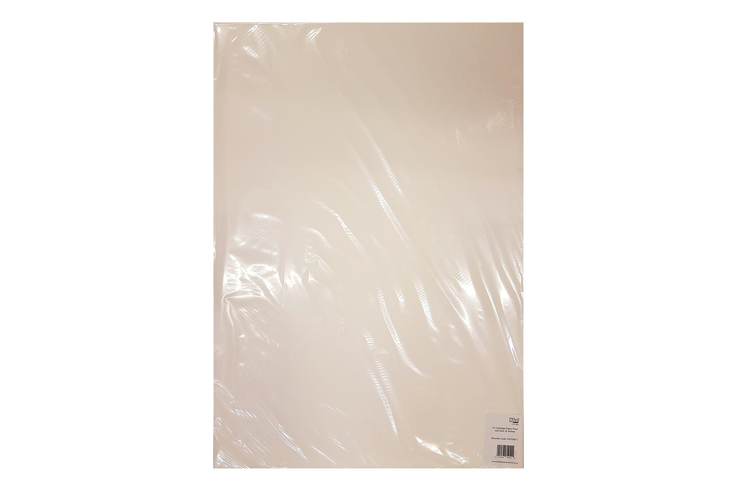 West Rs319511 - A1 Cartridge Paper Pack - 220 Gsm Pack 25