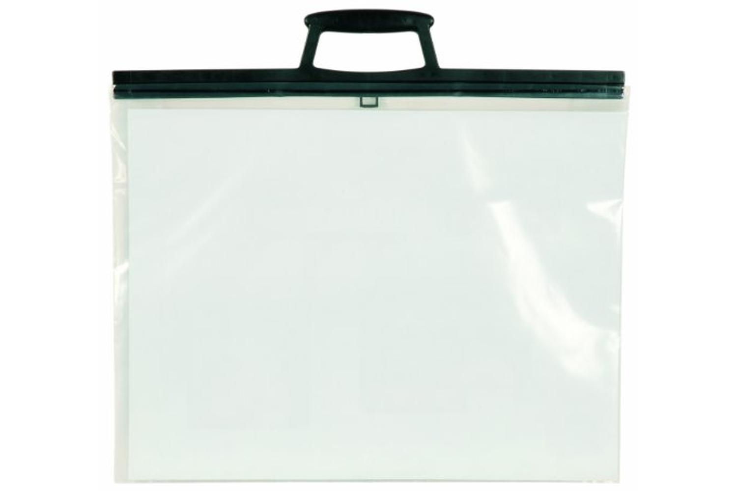 West Wd152111 - A2 Clear Clip-close Poly Folio