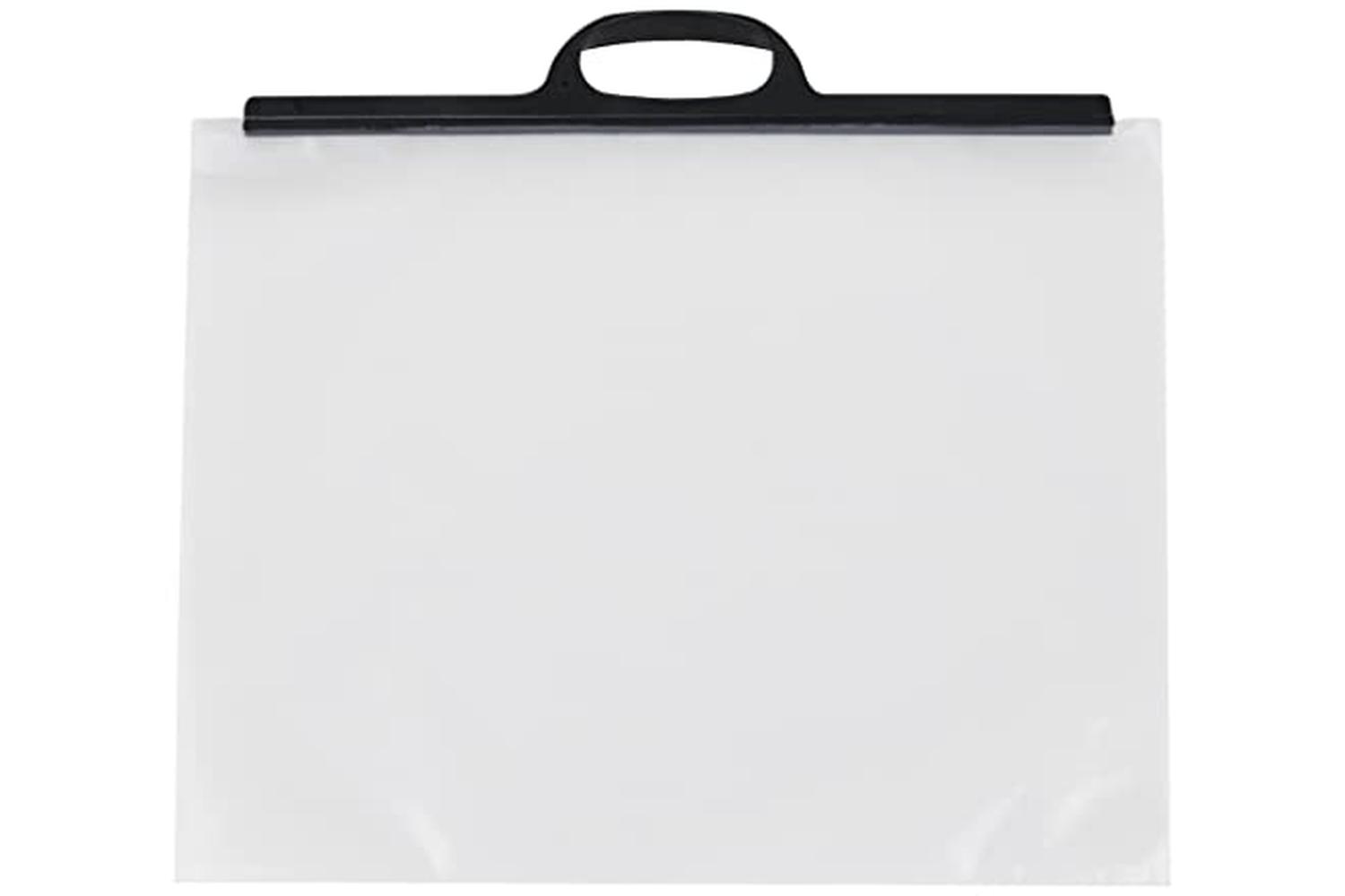 West Wd152210 - A3 Clear Clip-close Poly Folio