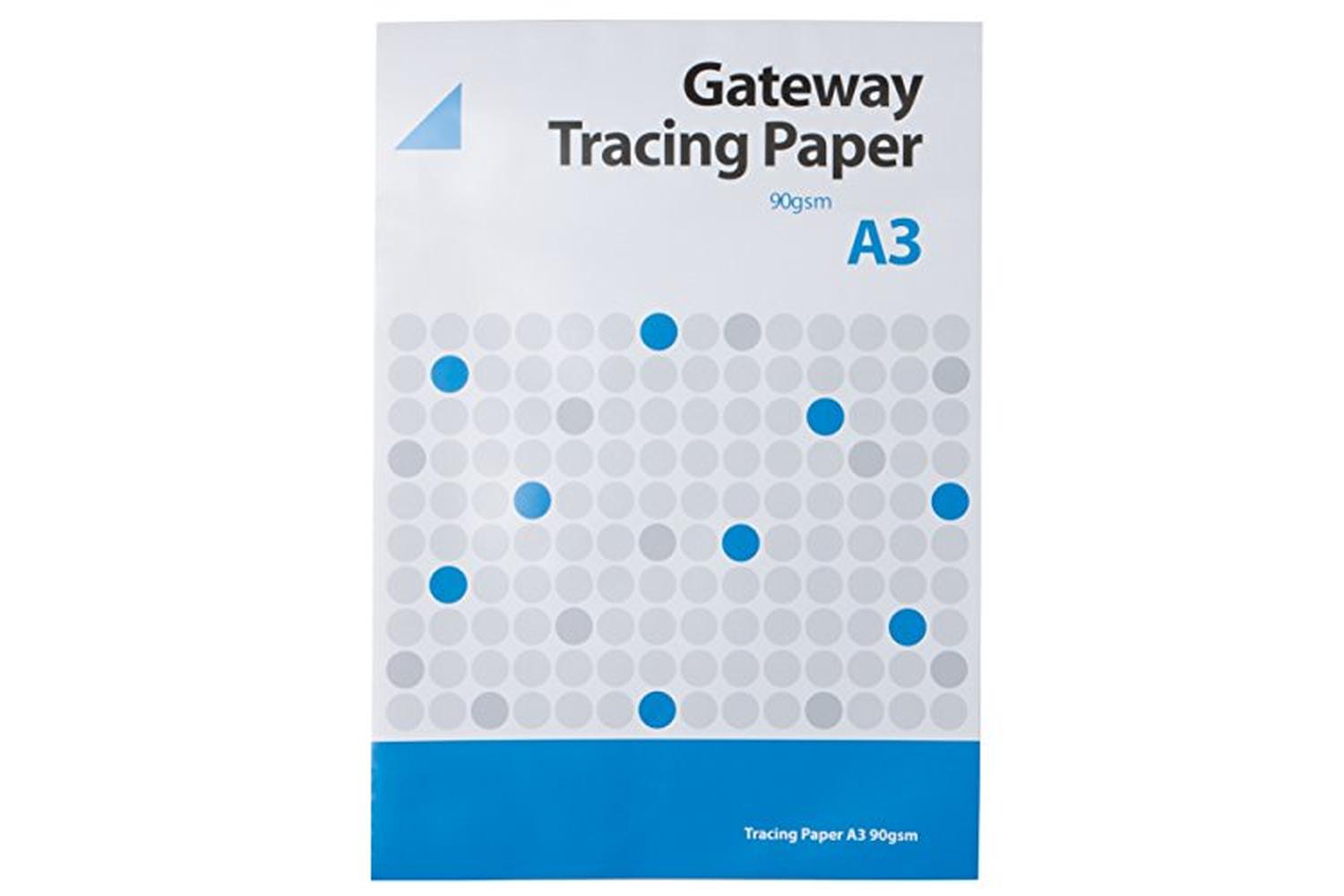 West Rs442616 - Natural Tracing Paper Pad 90gsm A3 40 Sheets