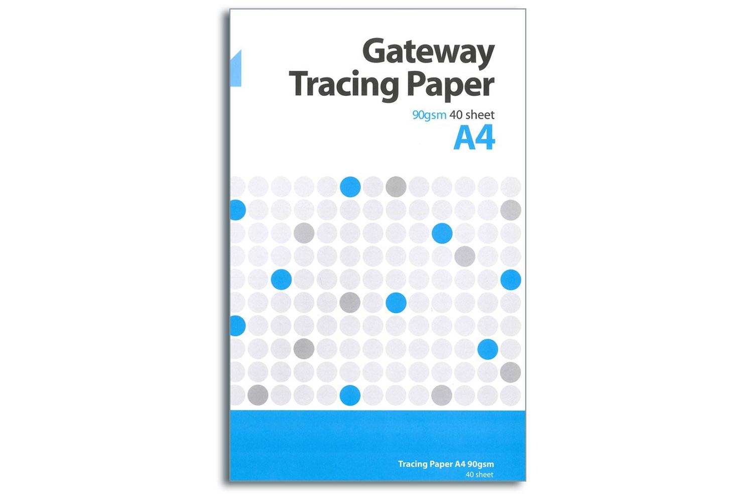 West Rs442715 - Natural Tracing Paper Pad 90gsm A4 40 Sheets