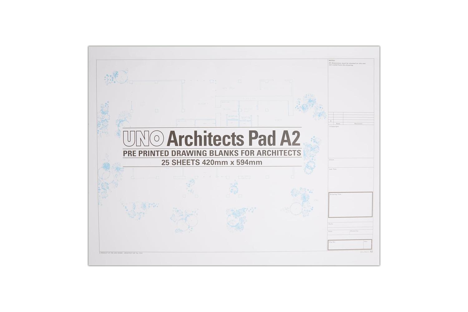 West - Uno Un7312 - Uno Architects Blanks A2