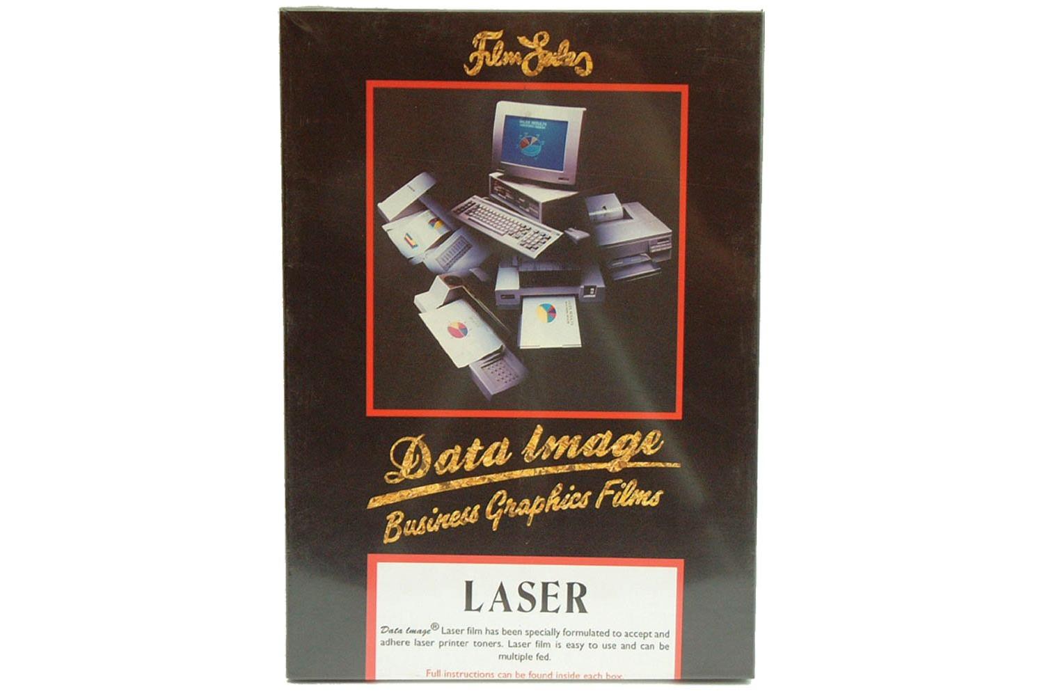 West Film Flm550090 - Data Image 100mic A4 Clear Ppr Bckd 10