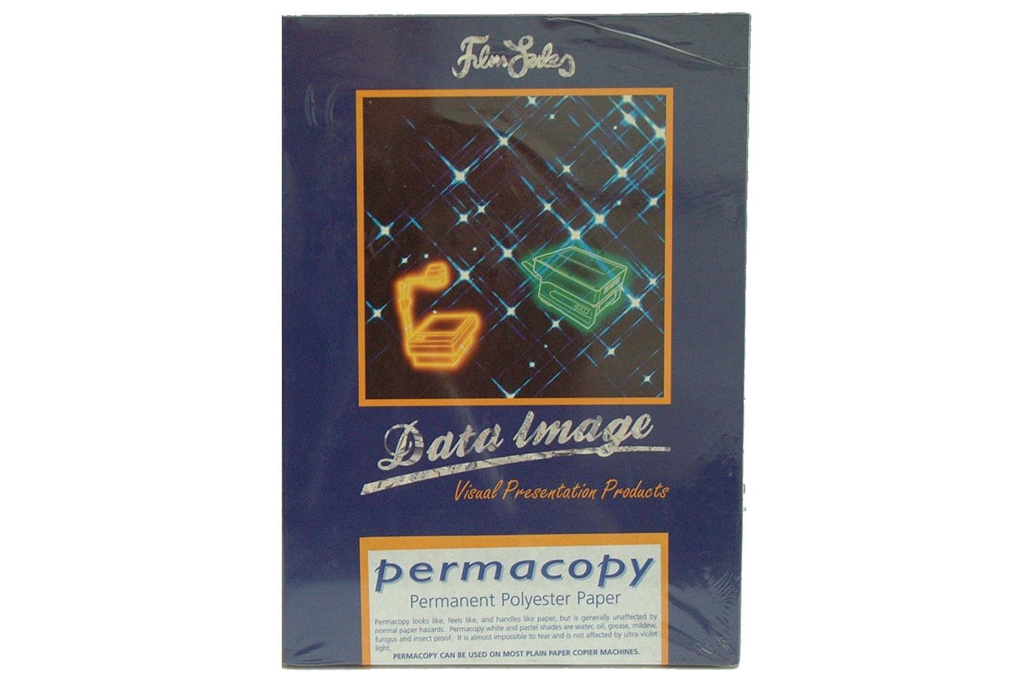 West Film Flm450055 - Permacopy 100mic A4 Sky Blue Box 100sh