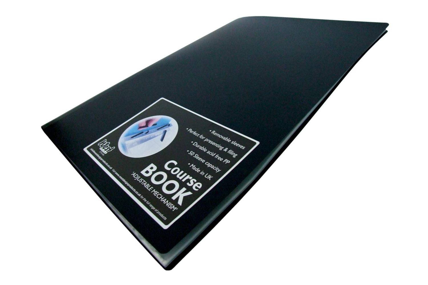 Westfolio Dkcba4bk - A4 Course Book Black