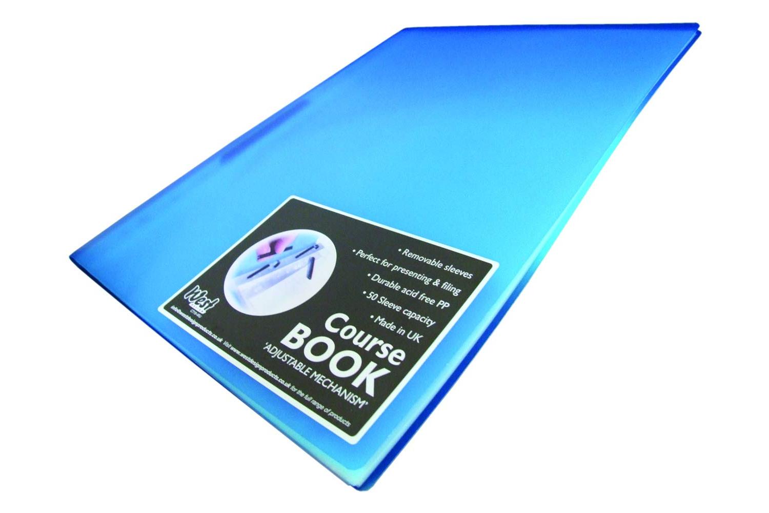 Westfolio Dkcba4bl - A4 Course Book Blue