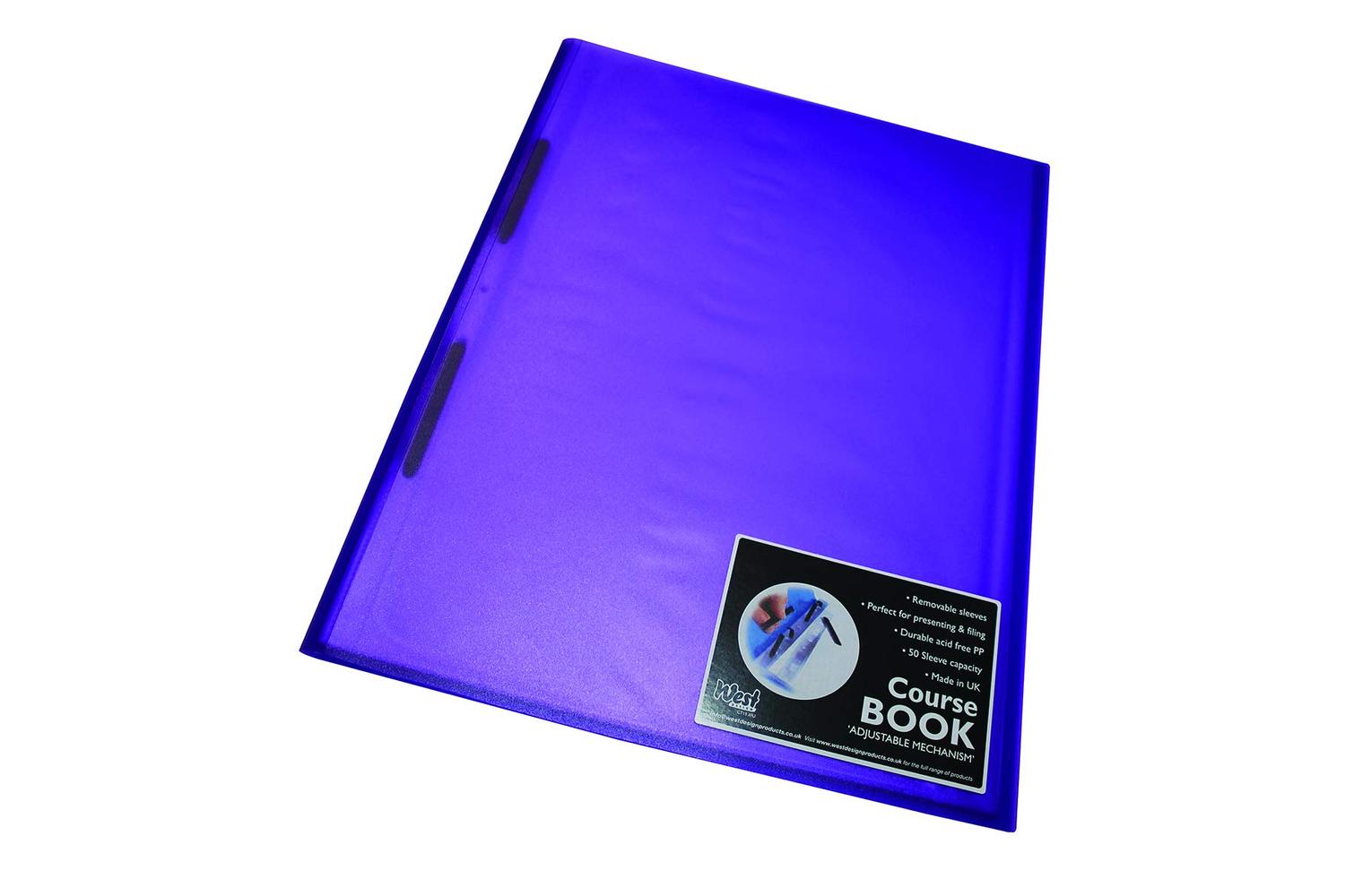 Westfolio Dkcba4pu - A4 Course Book Purple
