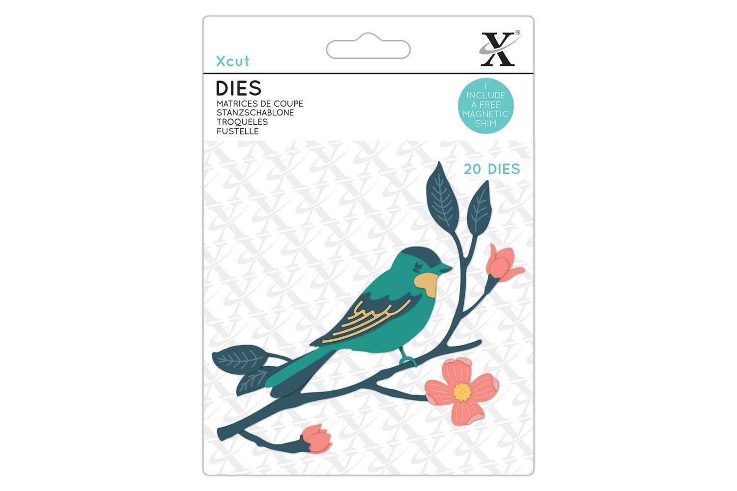 Xcut Xcu 503538 - Dies - Bluebird (20pcs)