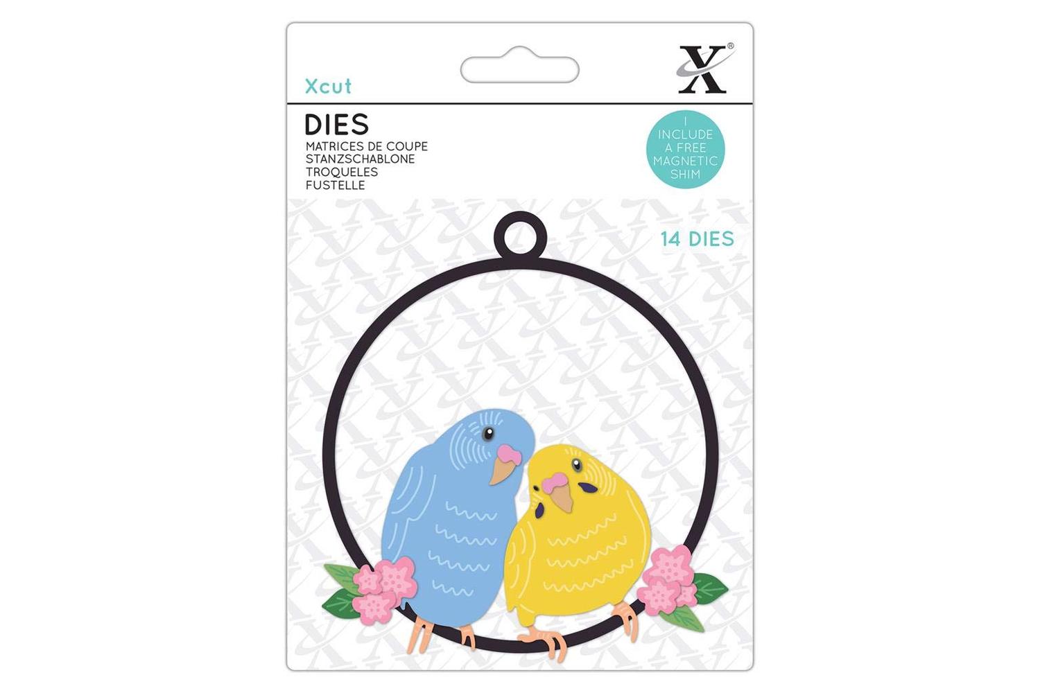 Xcut Xcu 503535 - Dies - The Budgie Bunch (14pcs)