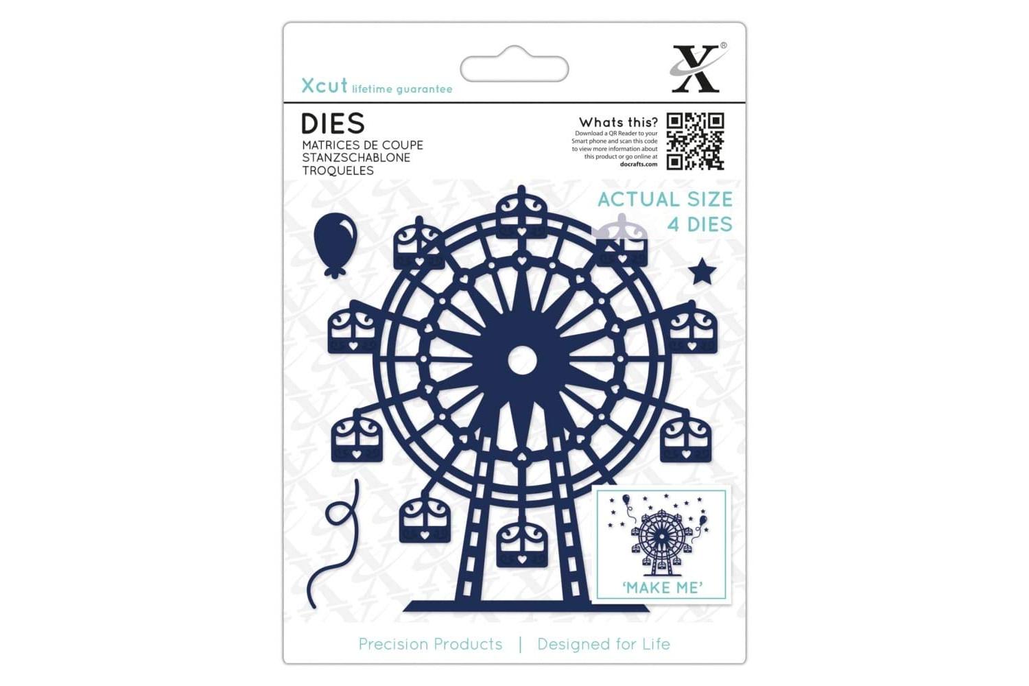 Xcut Xcu 503344 - Dies (4pcs) - Ferris Wheel
