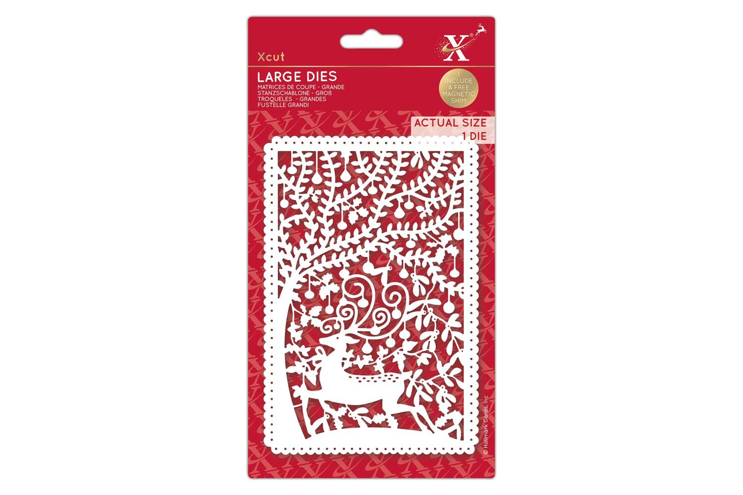 Xcut Xcu 503525 - Large Dies - Christmas Stag