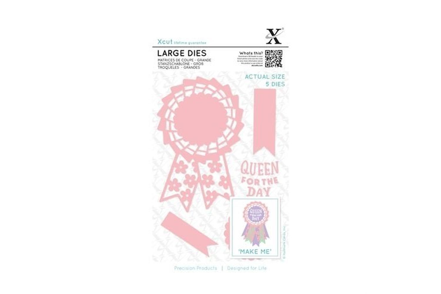 Xcut Xcu 503092 - Large Dies (5pcs) - Queen For The Day