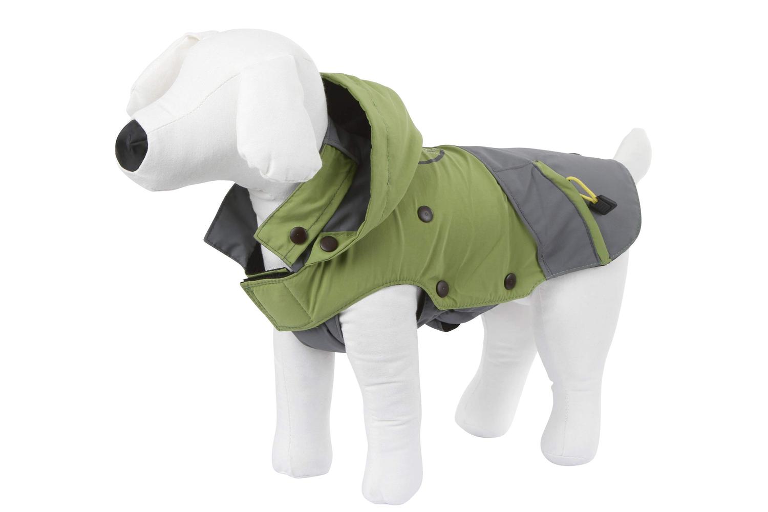 Kerbl Pet Ker-81410 - Outdoor Dog Coat Vancouver Green/grey,