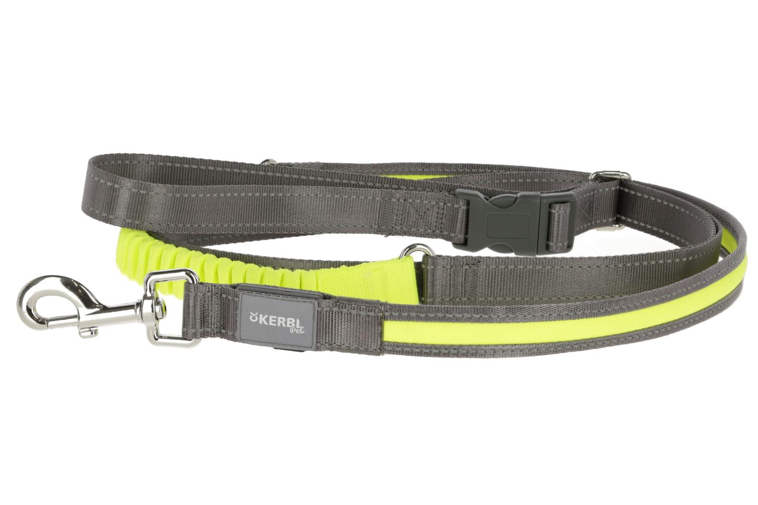 Kerbl Ker-80033 - Light & Reflex Jogging & Lead Leash 2,5x25
