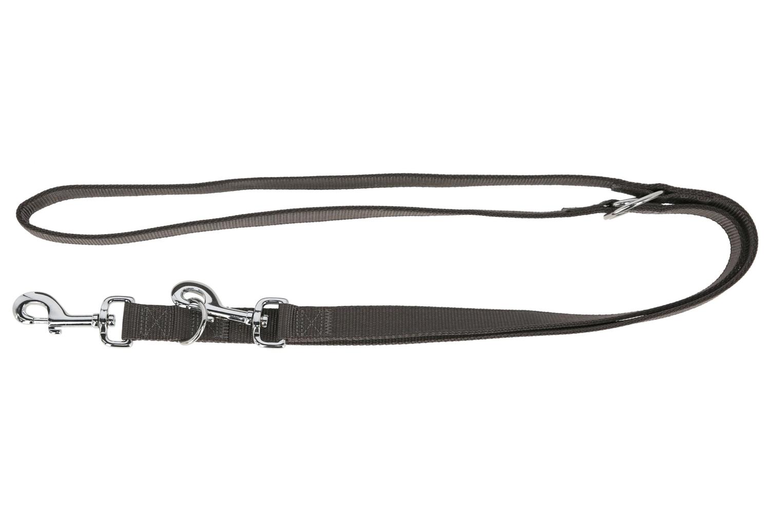 Kerbl Pet Ker-80038 - Miami Plus, Lead Leash Grey Double 25m