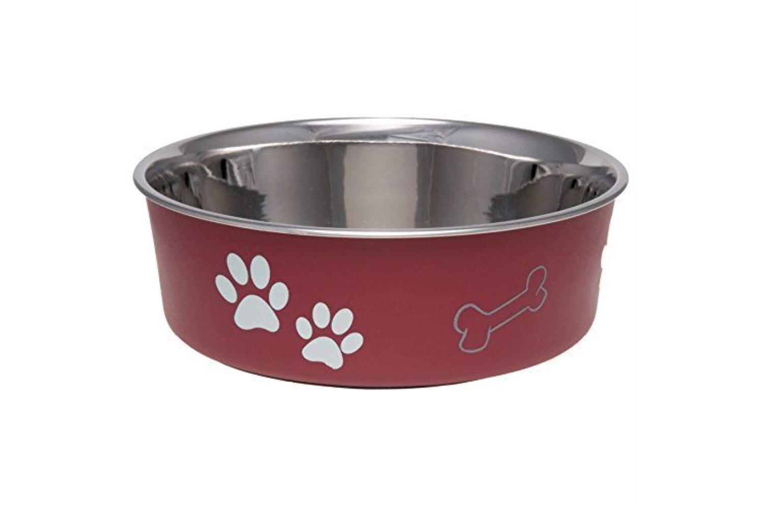 Loving Pets Pei-264792 - Bella Bowls Large Merlot