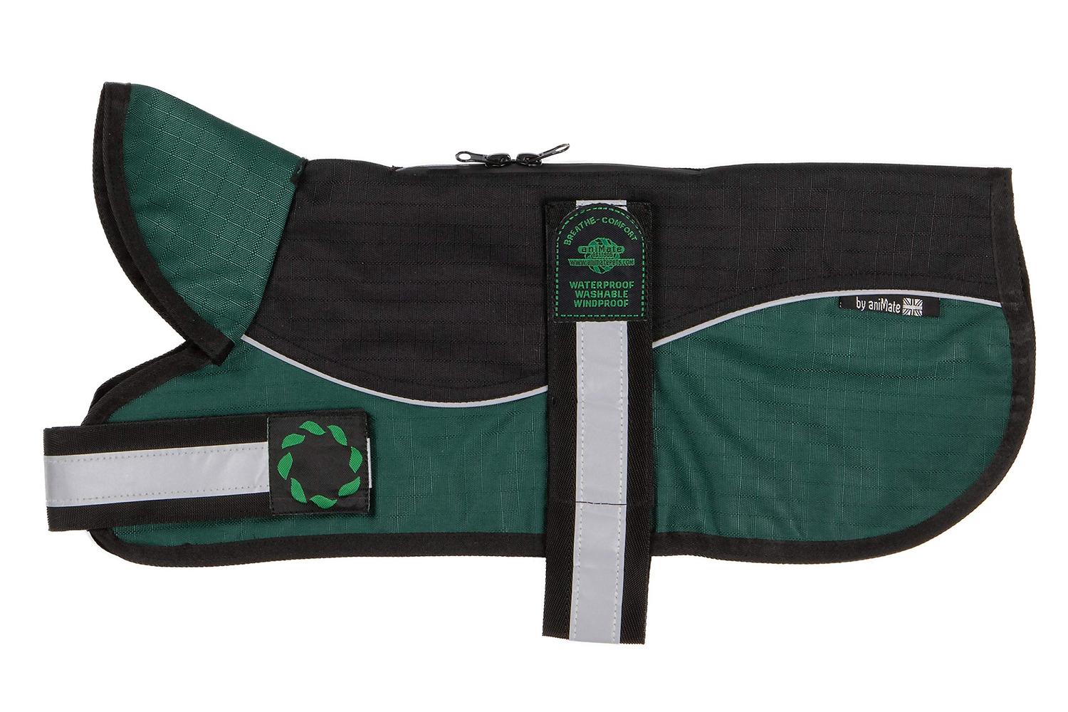 Outhwaite Pei-261438 - Reflective Black/green Unpadded Harne