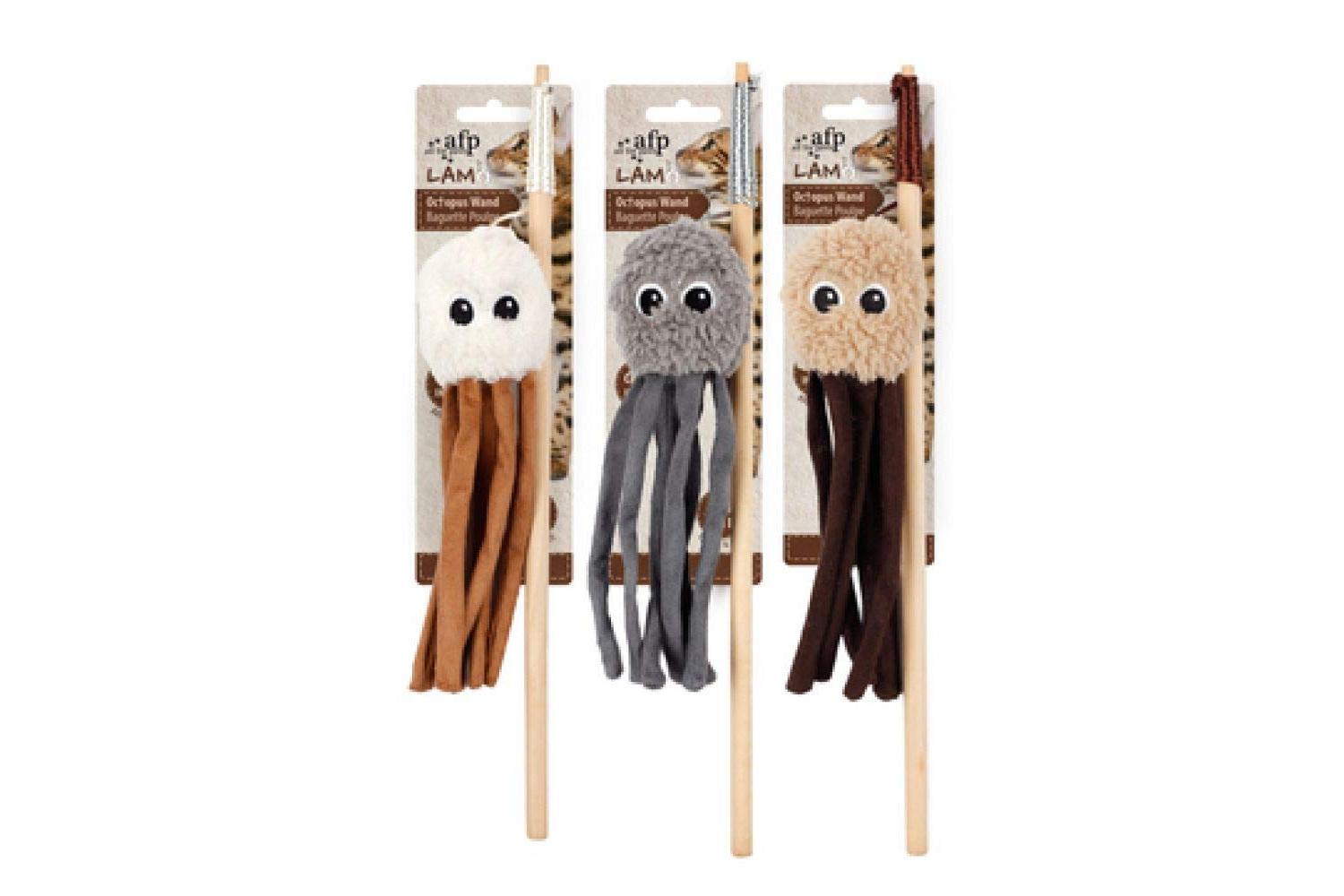 All For Paws Pei-264531 - All For Paws Lamb Octupus Wand Cat