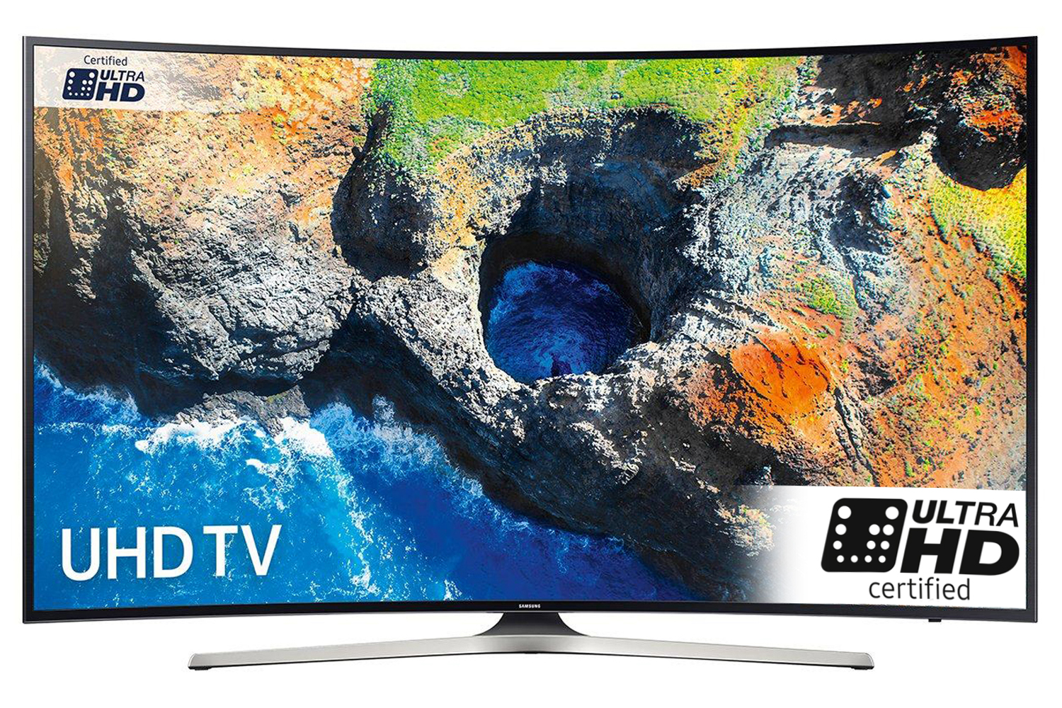 Samsung 55" Curved UHD Smart LED TV | UE55MU6200KXXU