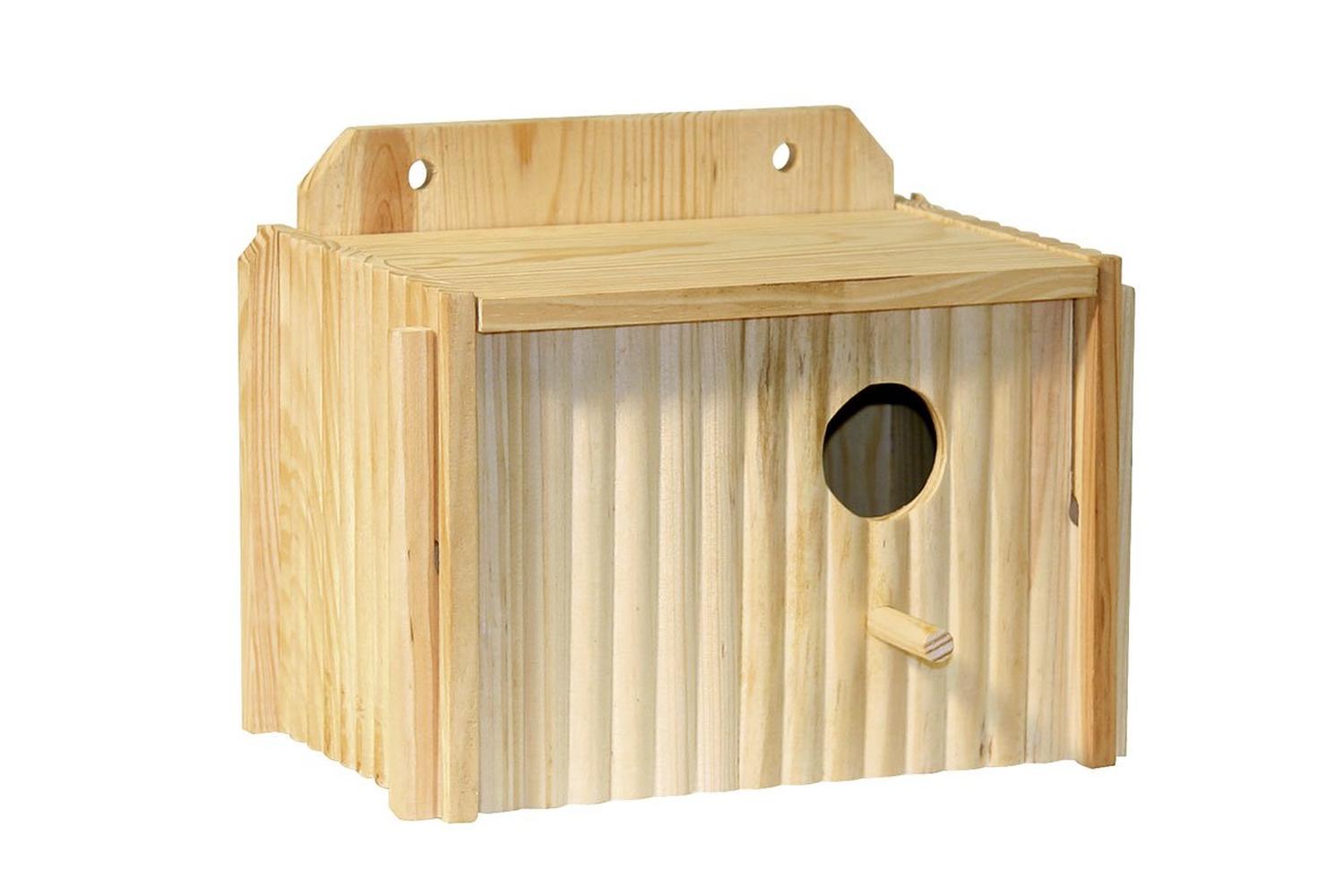 Kerbl Ker-82955 - Nesting Box For Parakeets 21x13x13cm