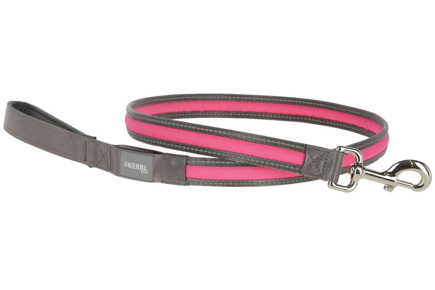 Kerbl Ker-80032 - Light & Reflex Leuchtleine 2,5*100cm, Pink