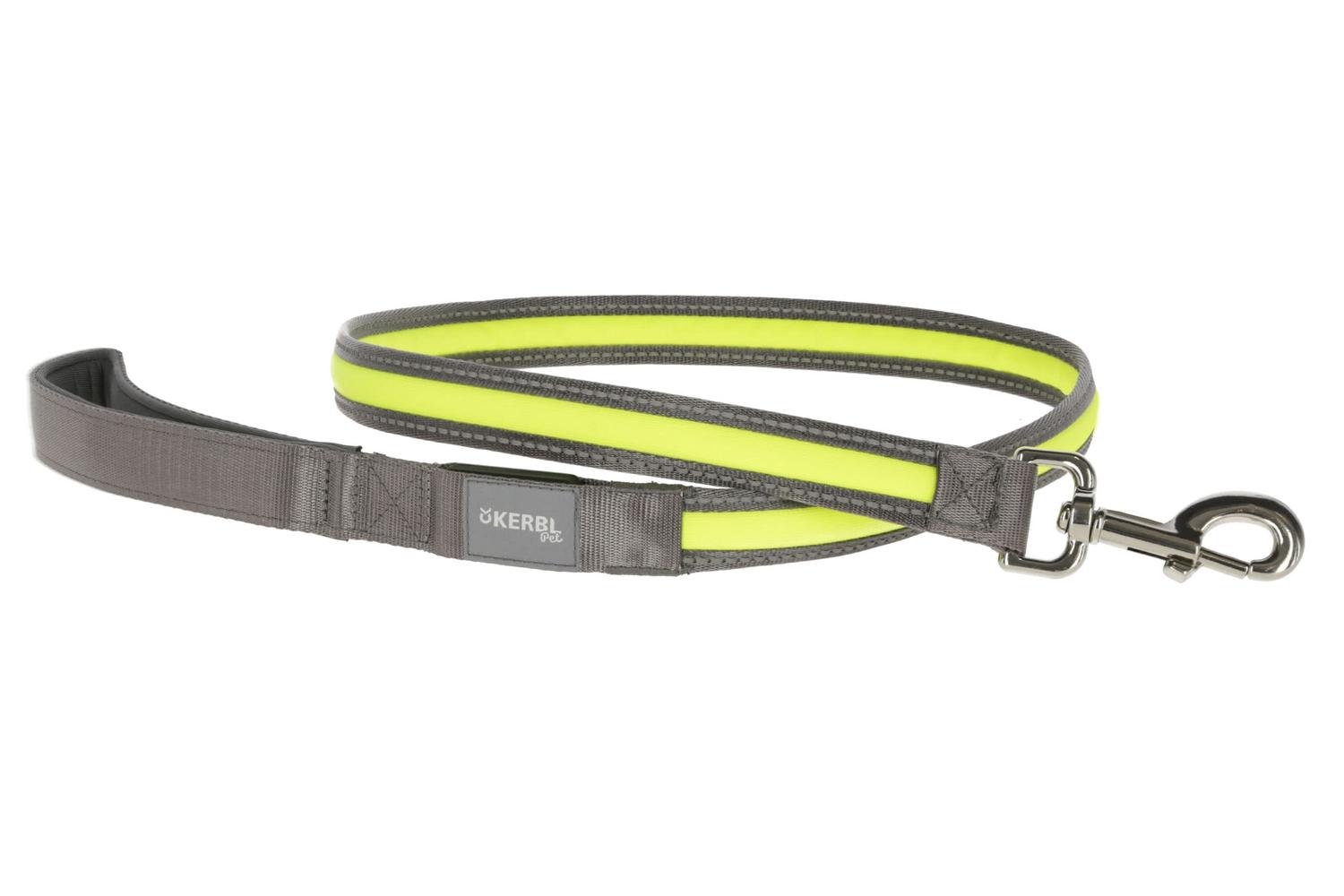 Kerbl Ker-80031 - Light & Reflex Leuchtleine 2,5*100cm, Yell