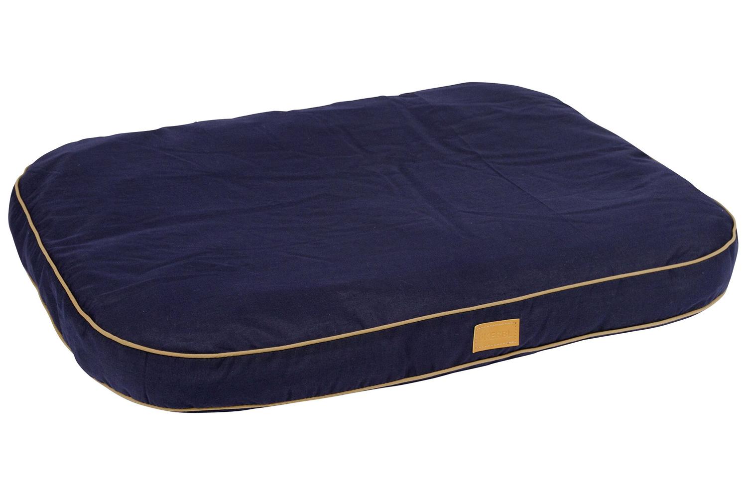 Kerbl Pet Ker-81312 - Bed Cushion Jerome, Navy-cognac, 60x40