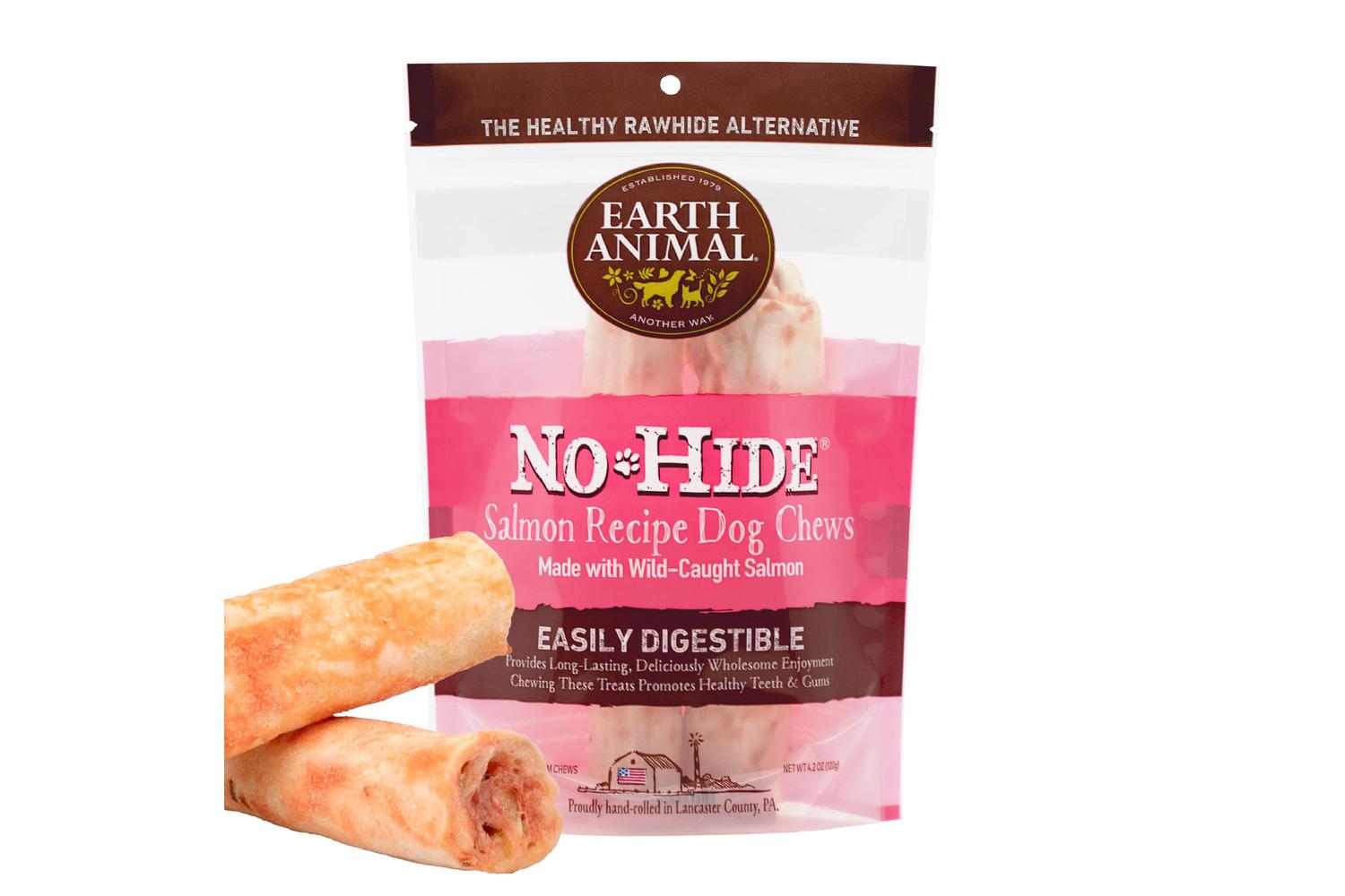 Earth Animal Pei-261910 - Earth Animal No Hide Salmon Medium