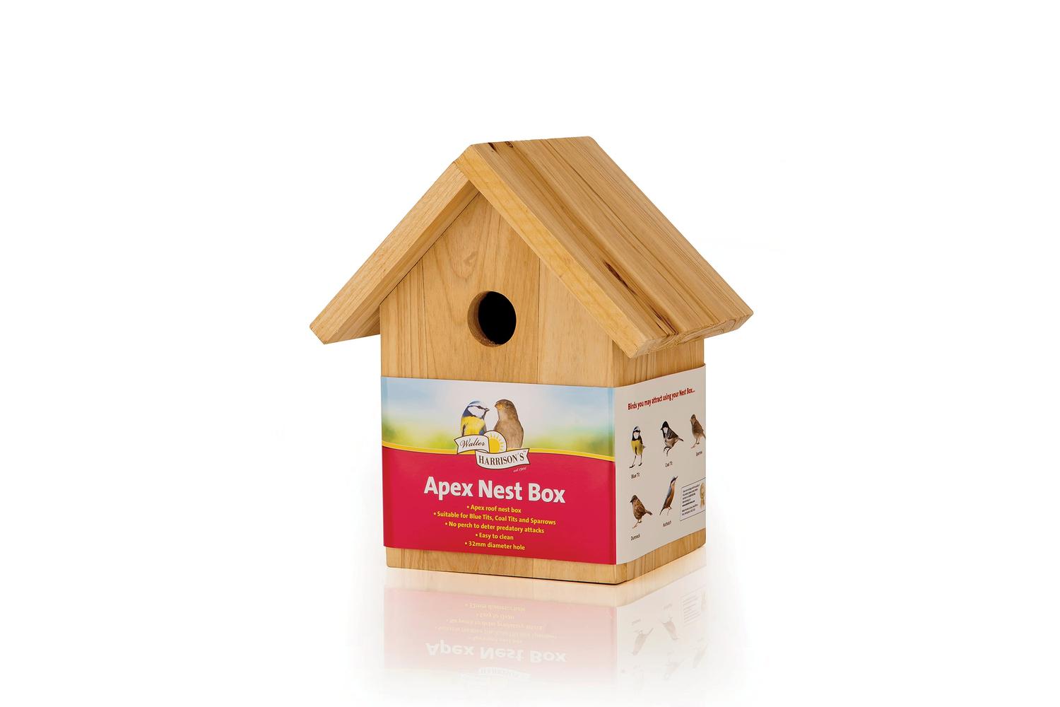 Walter Harrison's Pei-11518 - Harrisons Wooden Nest Box Apex
