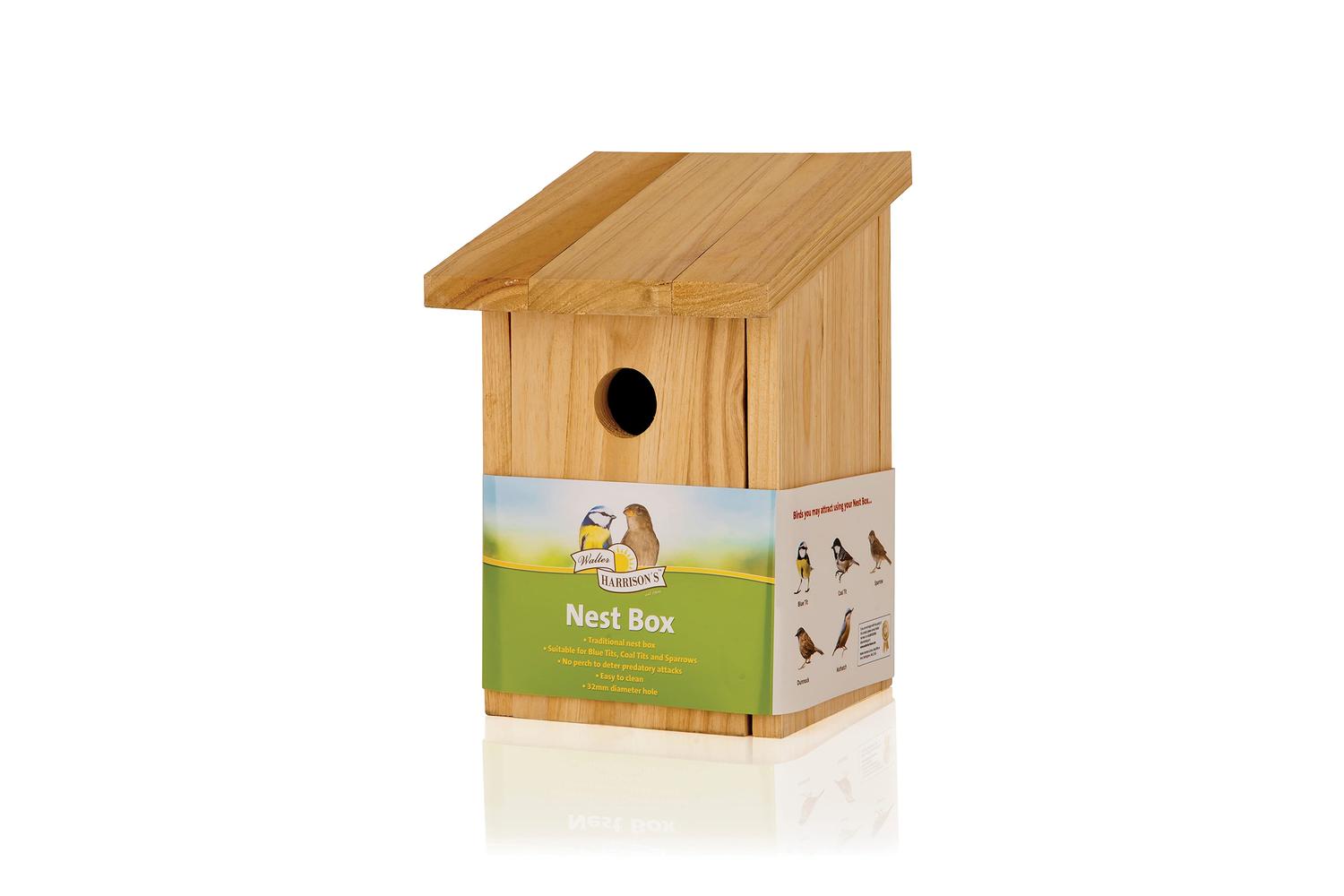 Walter Harrison's Pei-11515 - Harrisons Wooden Nest Box Stan