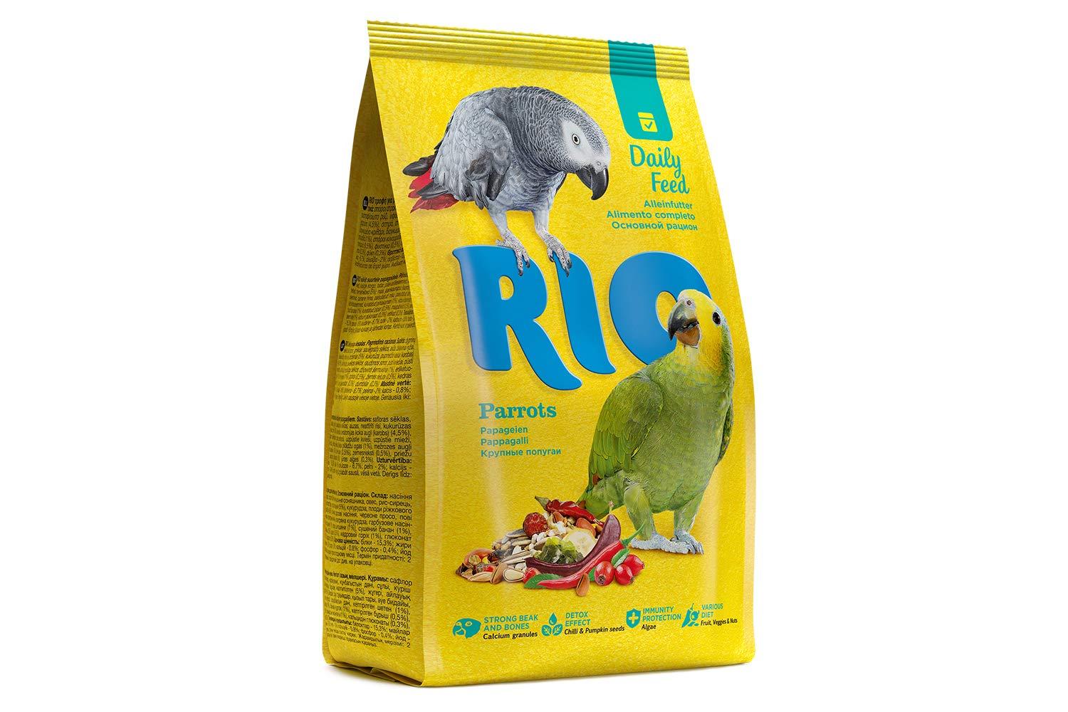 Rio Pei-267663 - Rio Feed For Parrots Daily Feed 1kg