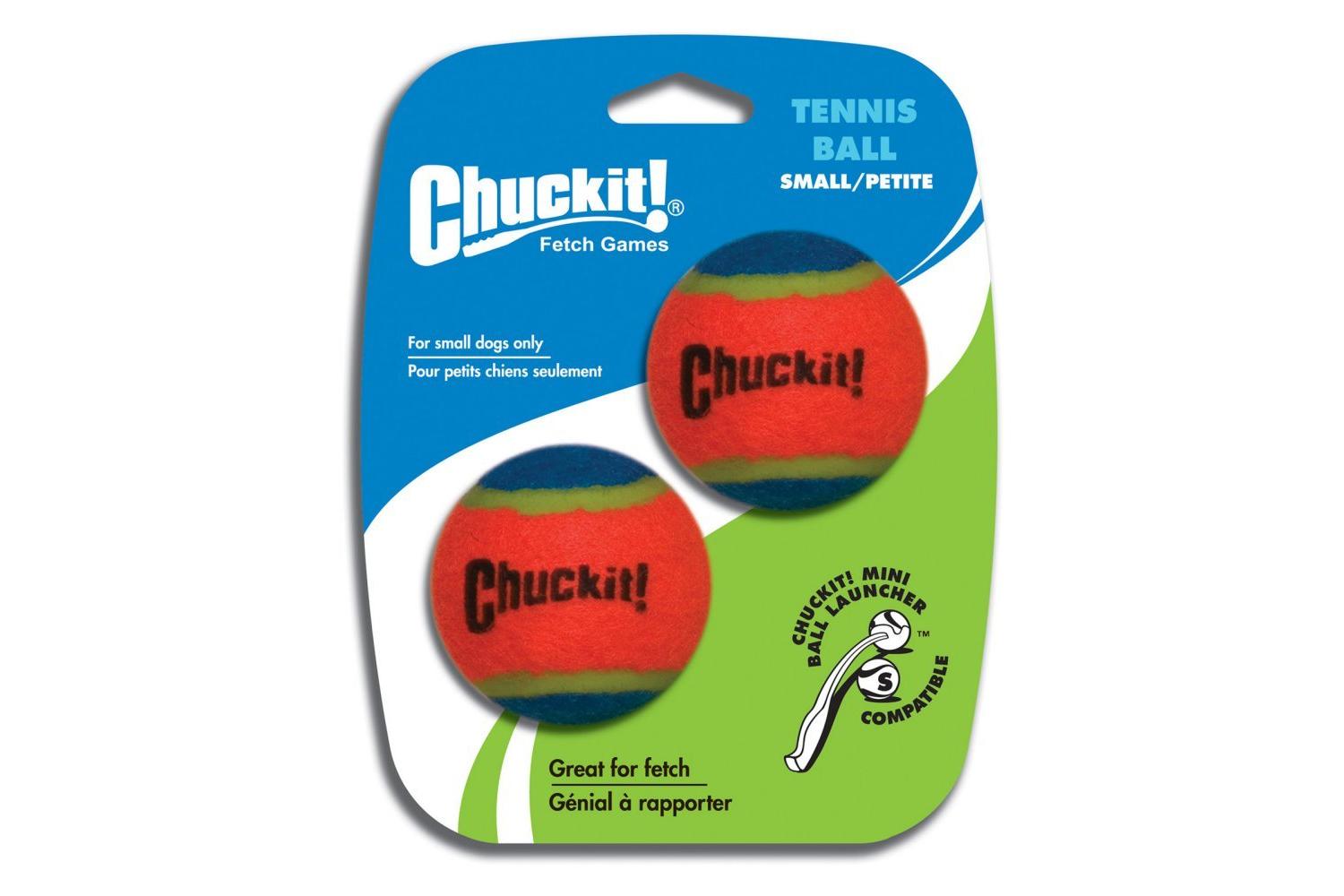 Chuckit! Pei-39538 - Chuckit! Tennis Ball 2 Pack Small 4.8cm