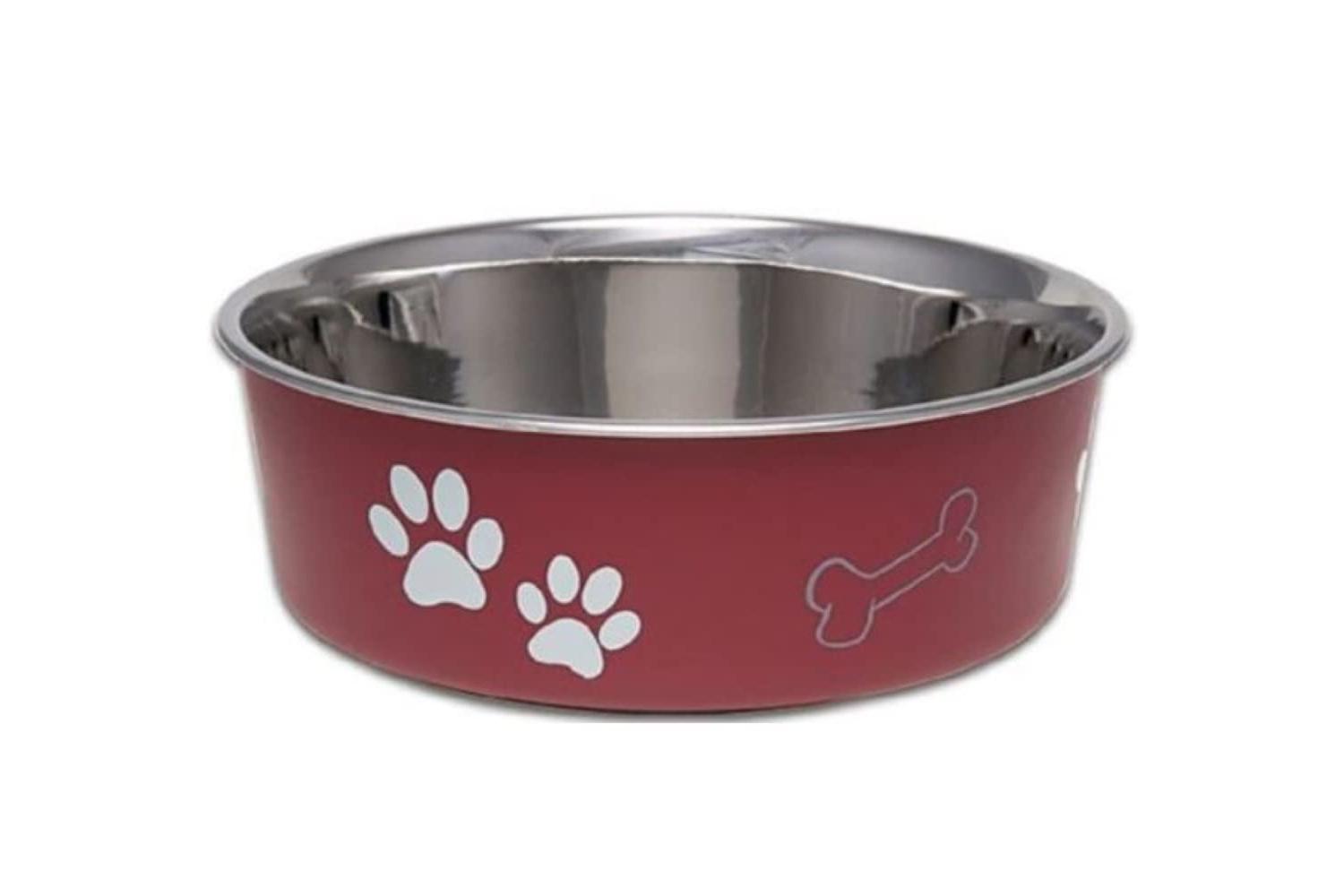Loving Pets Pei-264790 - Bella Bowls Small Merlot