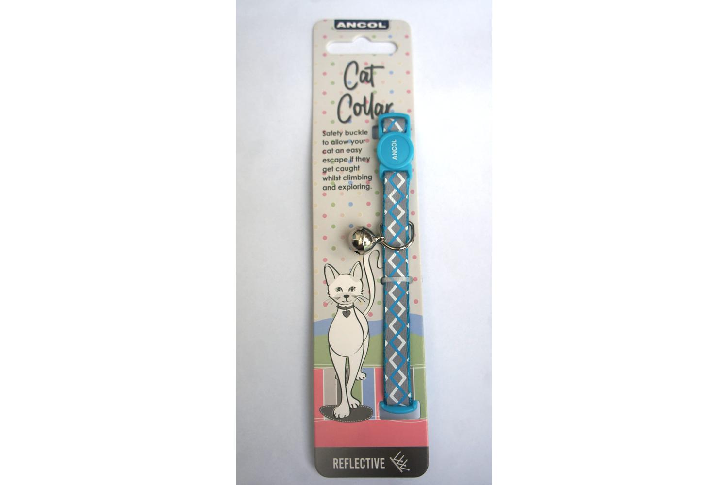 Ancol Pei-269514 - Ancol Reflective Zig-zag Cat Collar