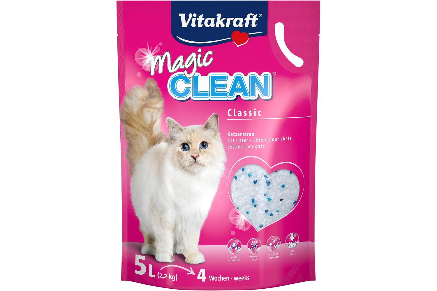 Vitakraft Pei-11370 - Vitakraft Magic Clean Pearl Cat Litter